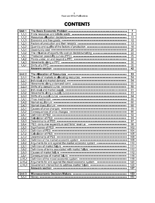 141 Economics O-Level/IGCSE Paper-1 (MCQ's) Topical Worked Solutions