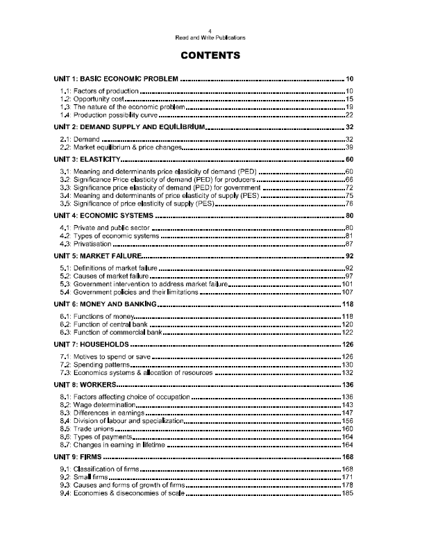 142 Economics OLevel/IGCSE Paper 2 Topical Worked Solutions By Imran Latif