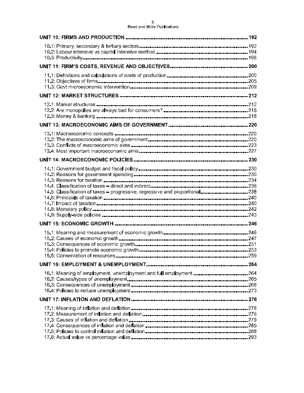 142 Economics OLevel/IGCSE Paper 2 Topical Worked Solutions By Imran Latif