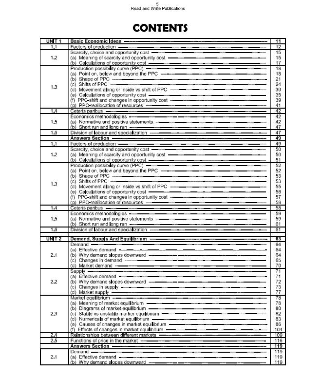 151 Economics AS Level Paper 1 (MCQ's) Topical Worked Solutions