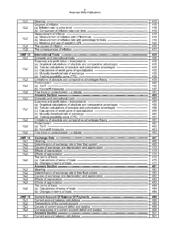 151 Economics AS Level Paper 1 (MCQ's) Topical Worked Solutions