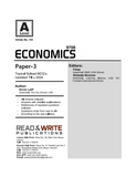 153 Economics A Level Topical Solved Paper 3