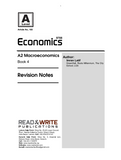 160 Macro Economics A Level Revision Notes Series Book 4 by Imran Latif