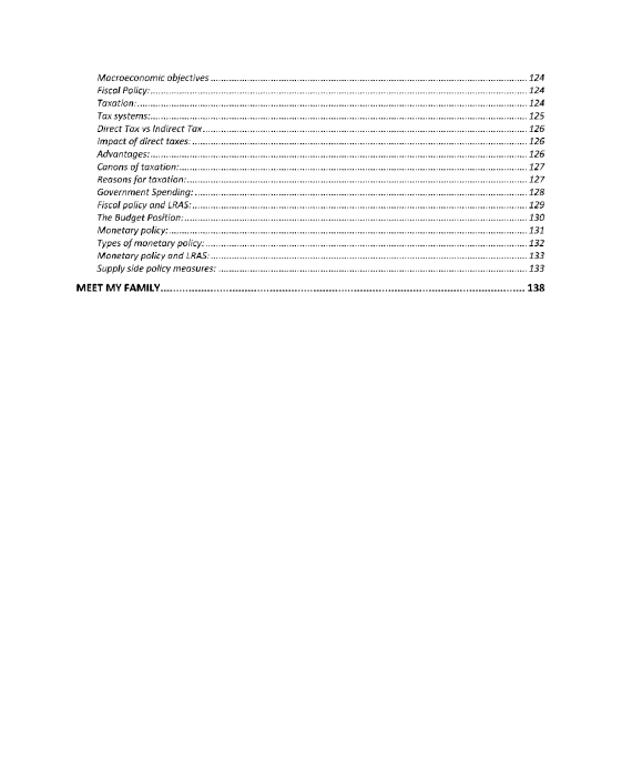 161 Economics As Level Revision Notes Series By Zain Mushtaq
