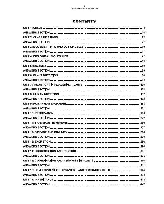 202 Biology O-Level P-2 Topical Workbook By Editorial Board