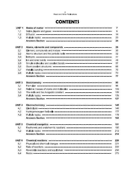 221 Chemistry O Level Paper 1 (MCQ's) Topical Worked Solutions
