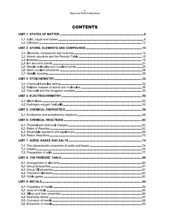225 Chemistry O-Level/IGCSE Revision Notes Series by Ali Waheed