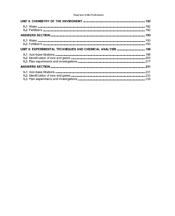 228 Chemistry O Level Paper 4 ATP Topical Work book