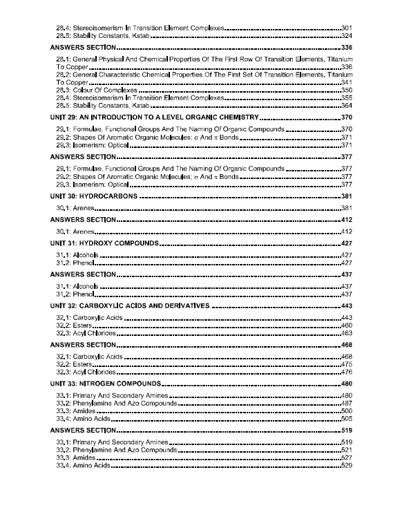 234 Chemistry A Level Paper 4 Topical Workbook and Past Papers