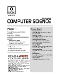 241 Computer Science O Level/IGCSE Paper-1 Topical Workbook