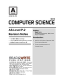 252 Computer Science As Level Paper-2 Revision Notes