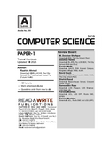 255 Computer Science A Level Paper-1 Topical Workbook