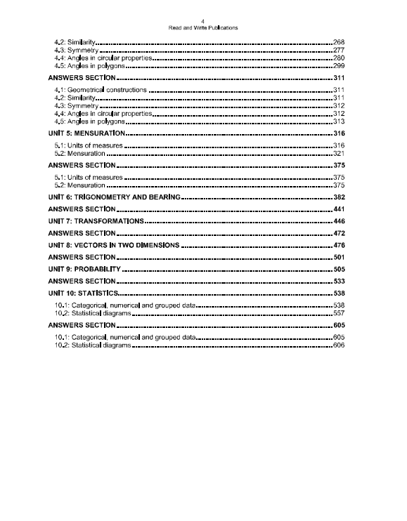 262 Mathematics O Level Paper 2 Topical Workbook