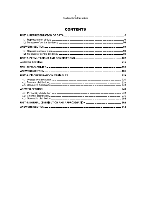 276 Mathematics A Level Paper 5 (S1) Topical past papers