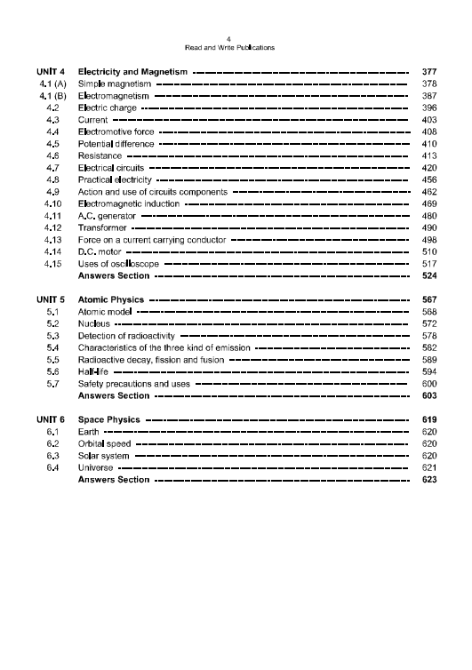 281 Physics O Level Paper 1 (MCQ's) Topical Worked Solutions