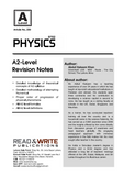 299 Physics A2 Level Revision Notes Series 9702