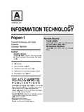 311 A Level Information Technology Paper-1 Topical Workbook