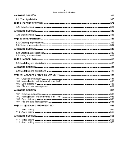 311 A Level Information Technology Paper-1 Topical Workbook