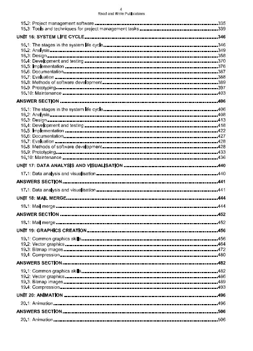 313 A-Level Information Technology Paper-3 Topical Workbook