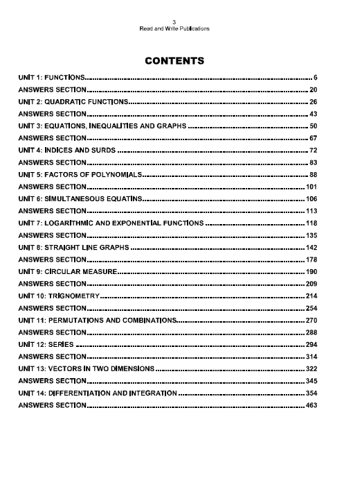 382 Add Mathematics O Level Paper-2 Topical Workbook By Editorial Board