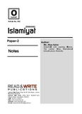 402 Islamiat O Level Paper 2 Notes
