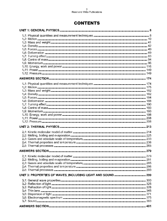 744 Physics IGCSE Paper-4 Topical Workbook