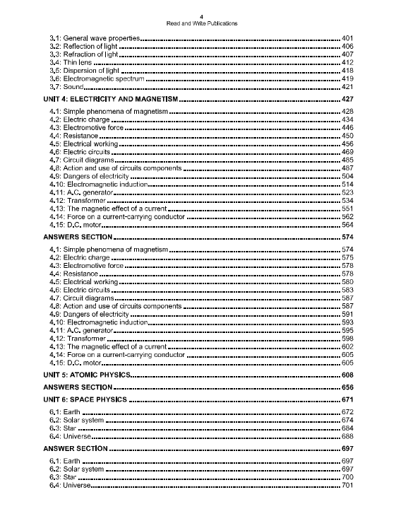 744 Physics IGCSE Paper-4 Topical Workbook