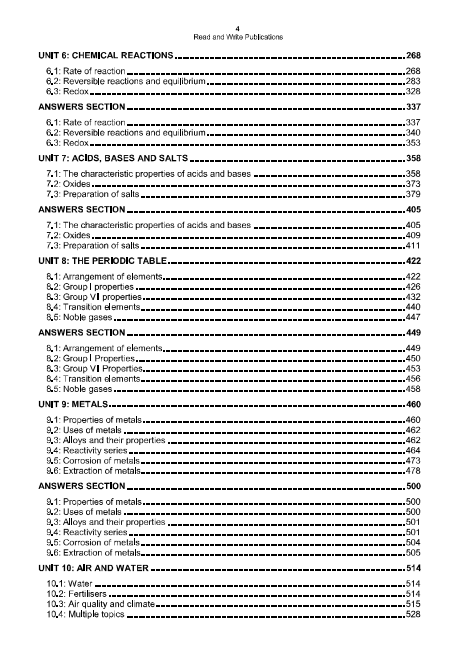 714 Chemistry IGCSE Paper-4 Topical Workbook