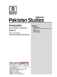 420 Pak Studies O Level Paper 2 Geography Revision Notes Series