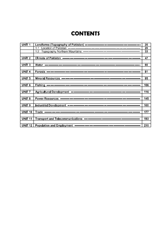 420 Pak Studies O Level Paper 2 Geography Revision Notes Series
