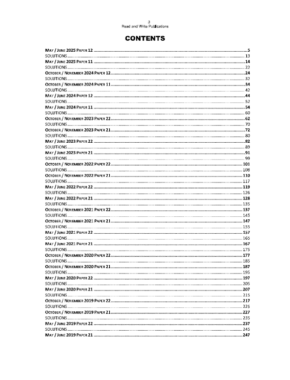 451 English O-Level Paper-1 Yearly Worked Solutions