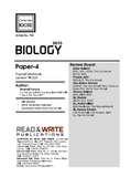 704 Biology IGCSE P-4 Topical Workbook