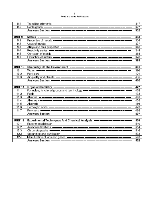 712 Chemistry IGCSE Paper 2 Topical Past Papers