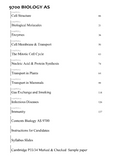 911 Biology AS Level Revision Notes