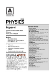 294 Physics A Level Paper 4 Topical workbook