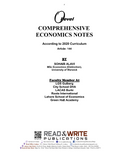 144 Economics O Level Revision Notes Series by Shoaib Alvi