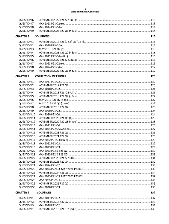 102 Accounting O Level/IGCSE Paper 2 Topical Worked Solutions