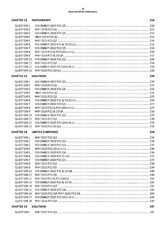 102 Accounting O Level/IGCSE Paper 2 Topical Worked Solutions