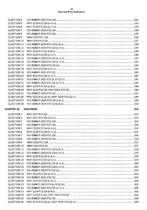 102 Accounting O Level/IGCSE Paper 2 Topical Worked Solutions