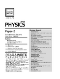 742 Physics IGCSE Paper-2 Topical Past Papers