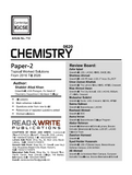 712 Chemistry IGCSE Paper 2 Topical Past Papers
