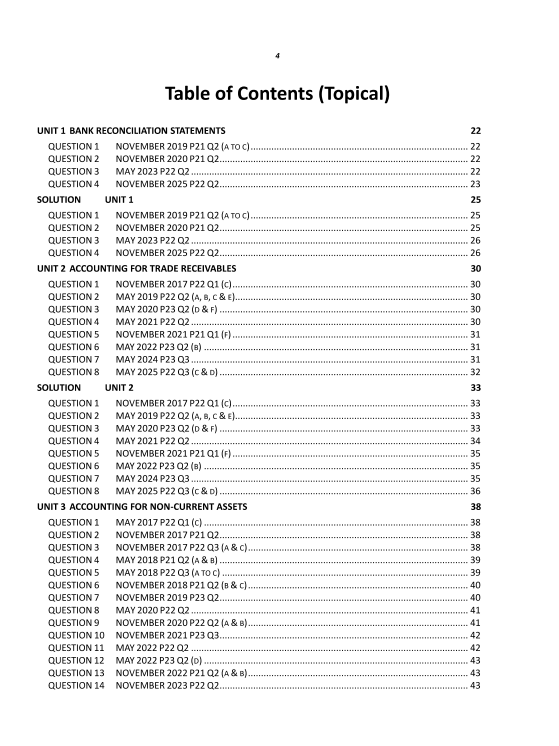 112 Accounting AS Level Paper 2 Topical Worked Solutions