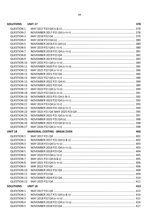 112 Accounting AS Level Paper 2 Topical Worked Solutions