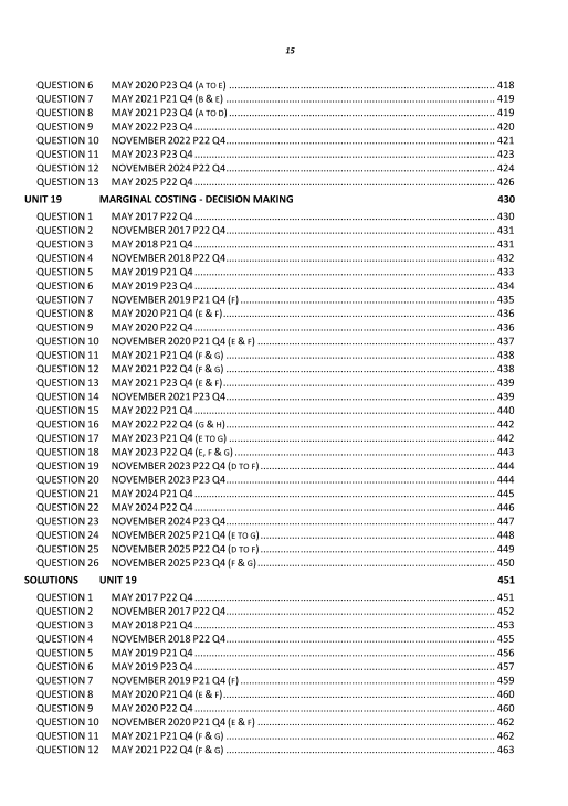 112 Accounting AS Level Paper 2 Topical Worked Solutions