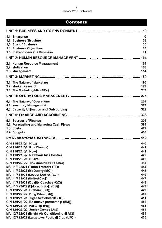 138 Business A Level Paper 2 Topical Past paper