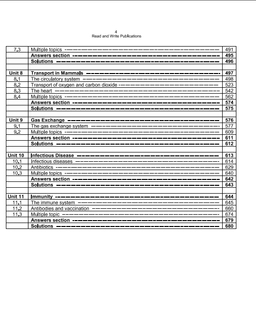 211 Biology As Level Paper 1 (MCQ's) Topical Worked Solutions