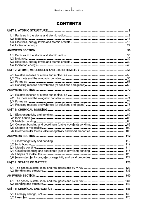 232 Chemistry A Level Paper 2 Topical Workbook with Mark Scheme