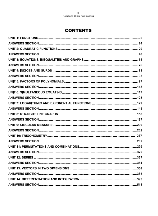 382 Add Mathematics O Level/IGCSE Paper-2 Topical Workbook By Editorial Board