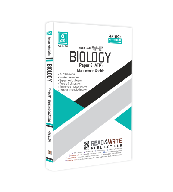 208 Biology O Level Paper 6 ATP Notes