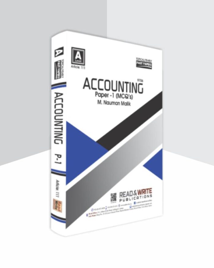 111 Accounting AS-Level MCQ's Paper-1 Topical/Yearly